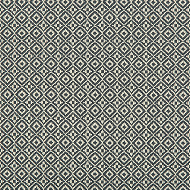 Attribute Grid Denim by Kravet Design Designer Fabric