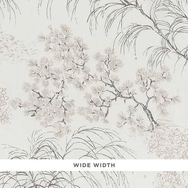 Mori Sheer Neutral 178361 by Schumacher Designer Fabric Patterned Sheers & Casements 54.0" - Swanky Fabrics -