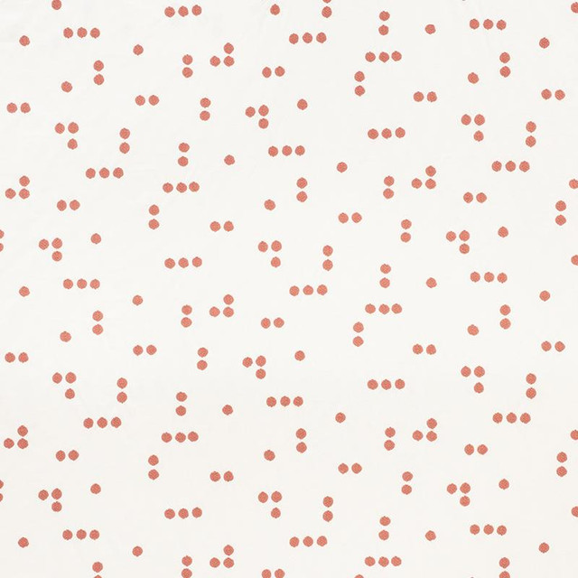 Great Rock Embroidery Coral 75631 by Schumacher Designer Fabric Caroline Z Hurley 25.5" - Swanky Fabrics -