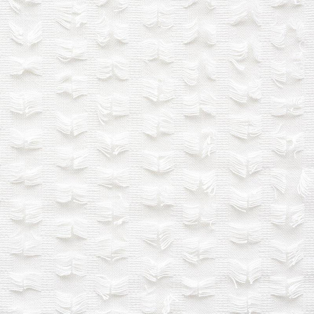 Montego Fringe Snow 73580 by Schumacher Designer Fabric Happy Together 3.5" - Swanky Fabrics -