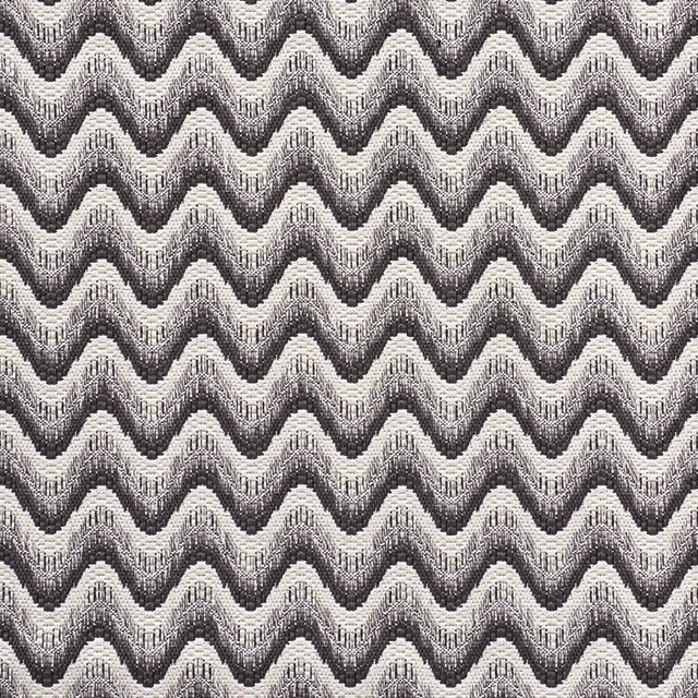 Bargello Wave Graphite 73441 by Schumacher Designer Fabric Happy-Together 49% Cotton, 30% Viscose, 15% Linen, 6% Polyester Martindale 26,000 Horizontal: 2.25 and Vertical: 1.75 55.5 - Swanky Fabrics -
