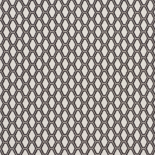 Beehive Graphite 73422 by Schumacher Designer Fabric Happy-Together 72% Cotton, 19% Viscose, 9% Linen Martindale 23,000 Horizontal: 1.5 and Vertical: 1.5 54.5 - Swanky Fabrics -