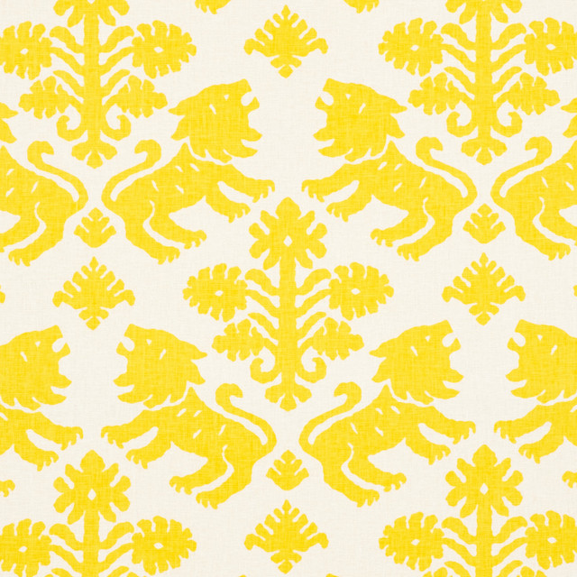 Regalia Yellow 177301 by Schumacher Designer Fabric Schumacher-Classics 55% Linen, 45% Cotton Wyzenbeek 15,000 Horizontal: 18 and Vertical: 22.25 53.5 - Swanky Fabrics - Regalia Yellow 177301 by Schumacher Designer Fabric Schumacher-Classics 55% Linen, 45% Cotton Wyzenbeek 15,000 Horizontal: 18 and Vertical: 22.25 53.5 - Swanky Fabrics -