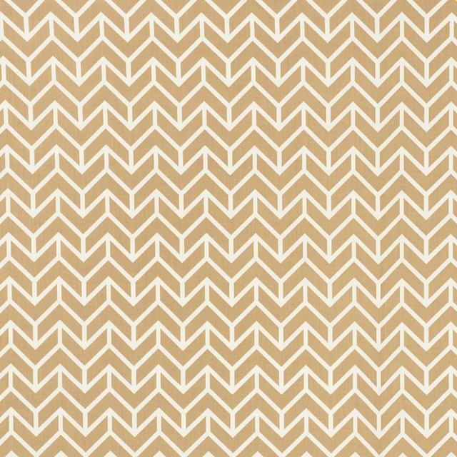 Chevron Sand 176690 by Schumacher Designer Fabric Indooroutdoor-Prints-Wovens 100% Acrylic - Horizontal: 3.25 and Vertical: 3 54 - Swanky Fabrics -