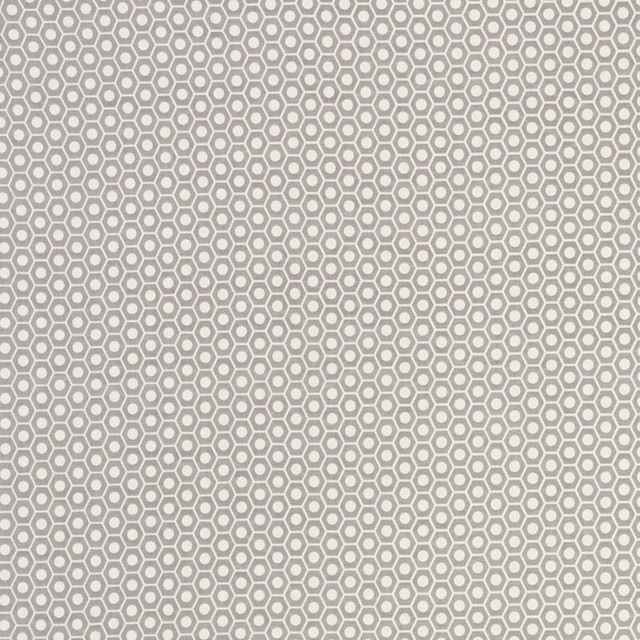 Queen B II Grey 176562 by Schumacher Designer Fabric Indooroutdoor-By-Studio-Bon 100% Acrylic Wyzenbeek 15,000 Horizontal: 1.25 and Vertical: 7/8- 54 - Swanky Fabrics -