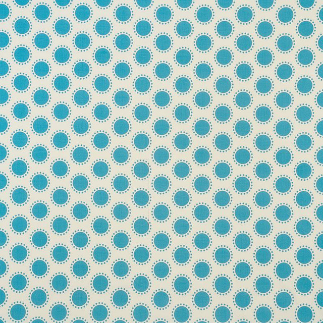 Oompa Ii Indoor/Outdoor Aqua 176631 by Schumacher Designer Fabric Studio Bon 6.0" - Swanky Fabrics -