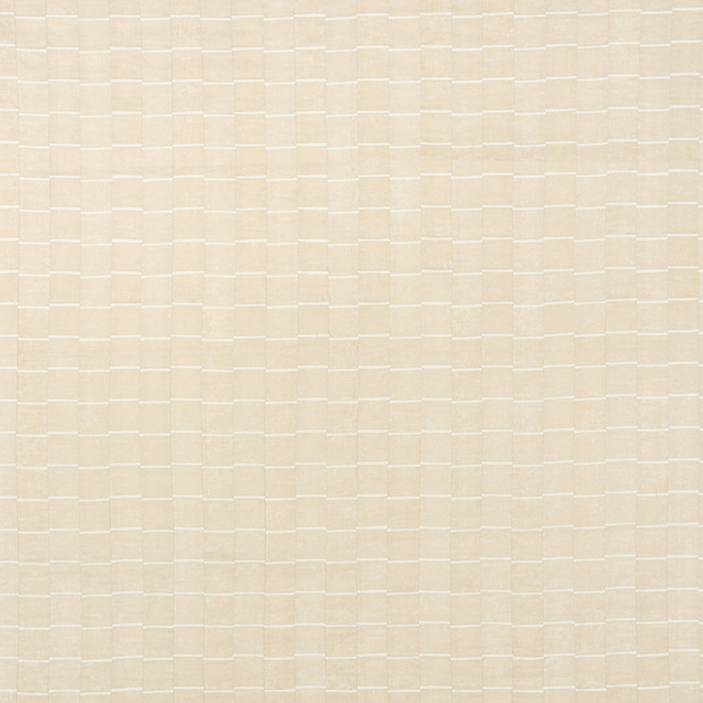 Lines Ivory 71213 by Schumacher Designer Fabric David-Kaihoi 45% Linen, 35% Cotton, 20% Polyester - Horizontal: 4.5 and Vertical: 2.375 53 - Swanky Fabrics -
