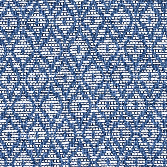 Red Hook Blue 70553 by Schumacher Designer Fabric Essentials: Small-Scale Upholstery I 1.75" - Swanky Fabrics -