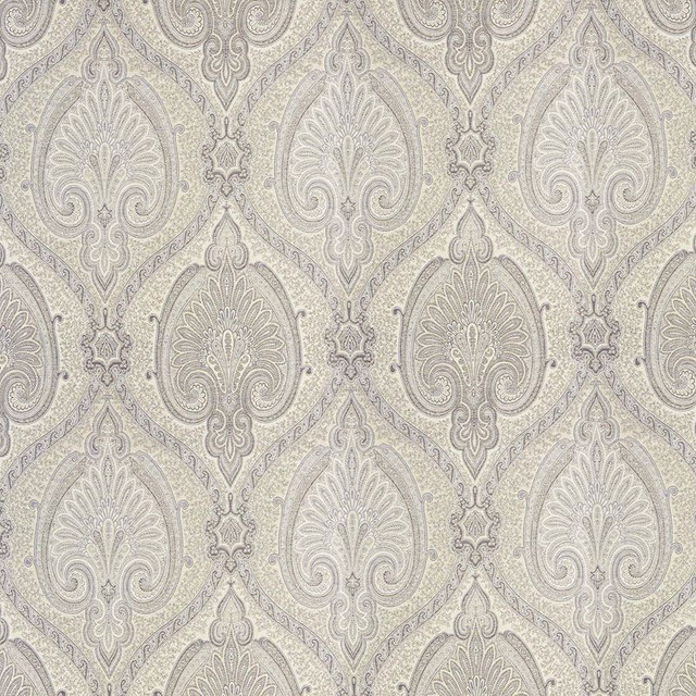 Odalisque Grisaille 68921 by Schumacher Designer Fabric 125TH-ANNIVERSARY 80% Wool, 20% Polyester Martindale 8,000 Horizontal: 26 and Vertical: 39.75 52 - Swanky Fabrics -