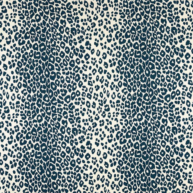 Iconic Leopard Ink 175720 by Schumacher Designer Fabric Animal Prints & Wovens 26.5" - Swanky Fabrics - Iconic Leopard Ink 175720 by Schumacher Designer Fabric Animal Prints & Wovens 26.5" - Swanky Fabrics -