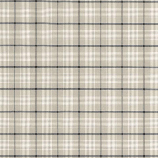 St. Lucia Plaid Stone 68022 by Schumacher Designer Fabric Calypso 3.38" - Swanky Fabrics -