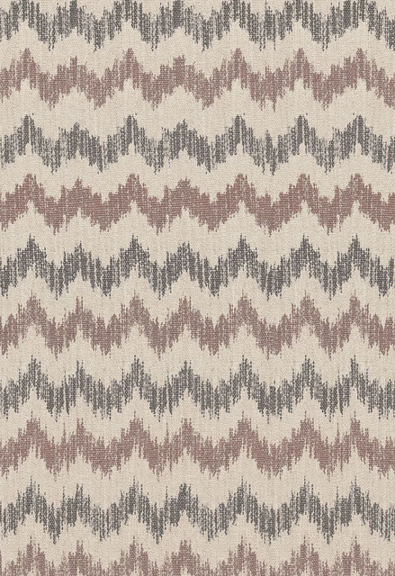 Sierra Ikat Raisin 175312 by Schumacher Designer Fabric Ikat-Collection 55% Jute, 45% Cotton - Horizontal: 3.75 and Vertical: 7.875 52.5 - Swanky Fabrics -