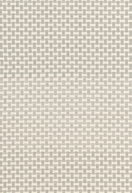 Nolita Embroidery Zinc 67110 by Schumacher Designer Fabric Chroma 63% Cotton, 37% Spun Martindale 10,000 Horizontal: 3/4- and Vertical: 1.5 50.625 - Swanky Fabrics -