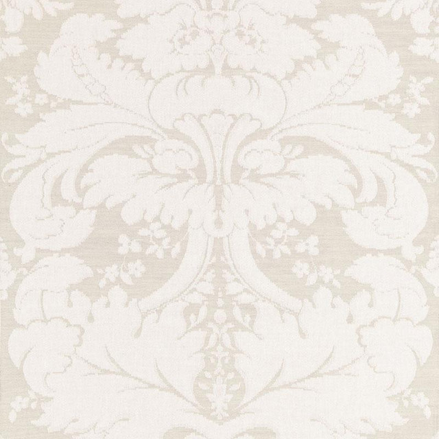 Flanders Linen Damask Linen 67951 by Schumacher Designer Fabric Palazzo 13.75" - Swanky Fabrics -