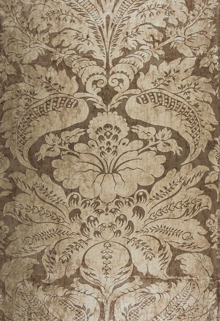 Cordwain Damask Mica 65870 by Schumacher Designer Fabric COLLECTION-NAME-TBA-65870 38% Linen, 37% Viscose, 25% Polyester Wyzenbeek 25,000 Horizontal: 27.5 and Vertical: 42.5 55 - Swanky Fabrics -