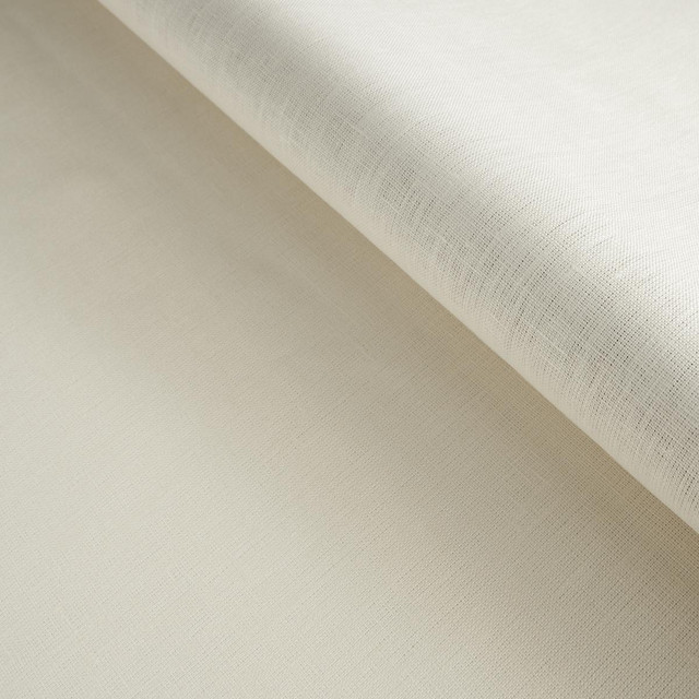 Middleton Linen Ivory 93181 by Schumacher Designer Fabric Perfect Basics: Linen - Swanky Fabrics -