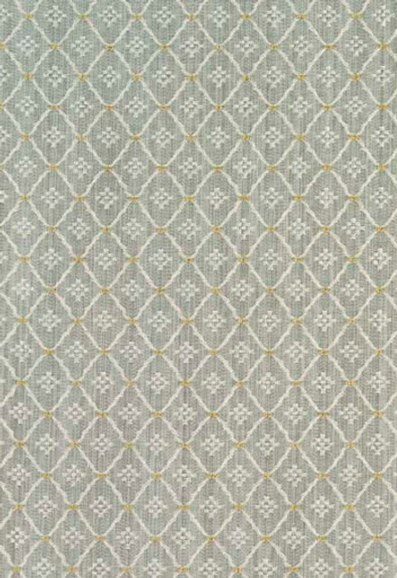 Clifton Cotton Strie Aqua 63524 by Schumacher Designer Fabric Chroma 53% Rayon, 47% Cotton Wyzenbeek 12,000 Horizontal: 1.125 and Vertical: 1.375 54 - Swanky Fabrics -