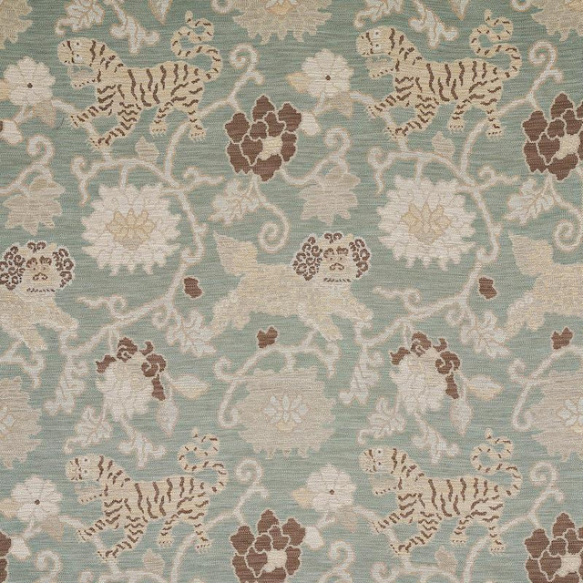 Khotan Weave Mineral 62681 by Schumacher Designer Fabric Schumacher Classics 27.0" - Swanky Fabrics -