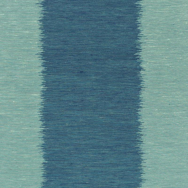 Bagan Peacock 62653 by Schumacher Designer Fabric Celerie Kemble 14.0" - Swanky Fabrics -