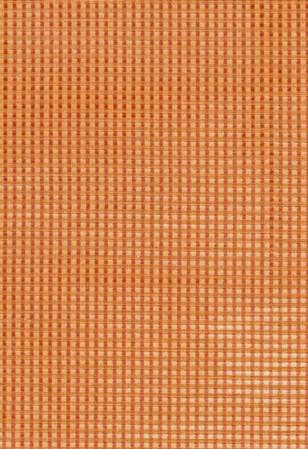 Trianon Velvet Check Terracotta 62590 by Schumacher Designer Fabric Chroma 50% Cotton, 50% Viscose Martindale 10,000 Horizontal: 3/8- and Vertical: 3/8- 53.5 - Swanky Fabrics -