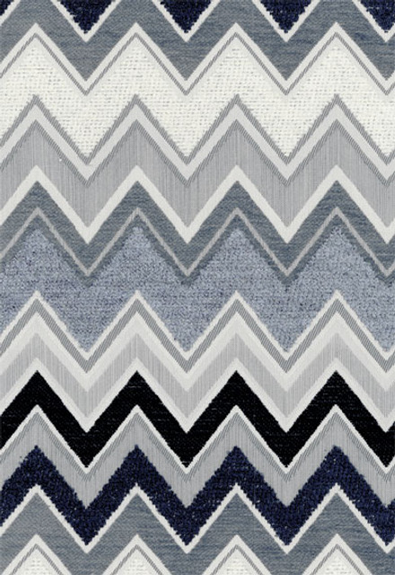 Zenyatta Mondatta Noir & Blanc 54792 by Schumacher Designer Fabric Chroma 48% Cotton, 26% Acrylic, 26% Viscose Martindale 18,000 Horizontal: 2.75 and Vertical: 13.75 54 - Swanky Fabrics -