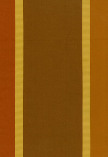 Olivia Silk Stripe Sienna 52702 by Schumacher Designer Fabric COLLECTION-NAME-TBA-52700 100% Silk - Horizontal: 27 and Vertical: - 54 - Swanky Fabrics -