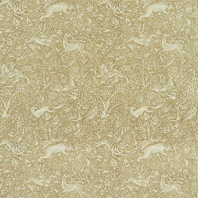 Khan'S Park Gray Beige 2603274 by Schumacher Designer Fabric Luxe Lodge 26.0" - Swanky Fabrics -
