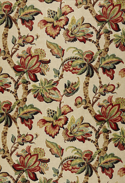 Kemscott Document 174441 by Schumacher Designer Fabric Classic-Prints 100% Linen - Horizontal: 26 and Vertical: 32.25 52 - Swanky Fabrics -