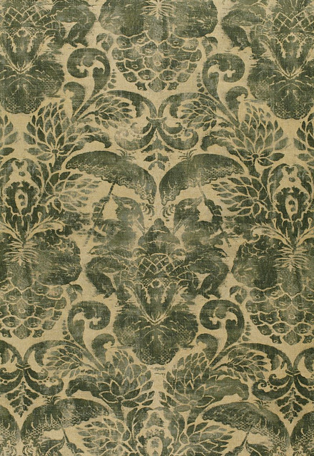 Palazzo Cinese Azure 173021 by Schumacher Designer Fabric - 55% Linen, 45% Cotton - Horizontal: 27 and Vertical: 52.5 54 - Swanky Fabrics -