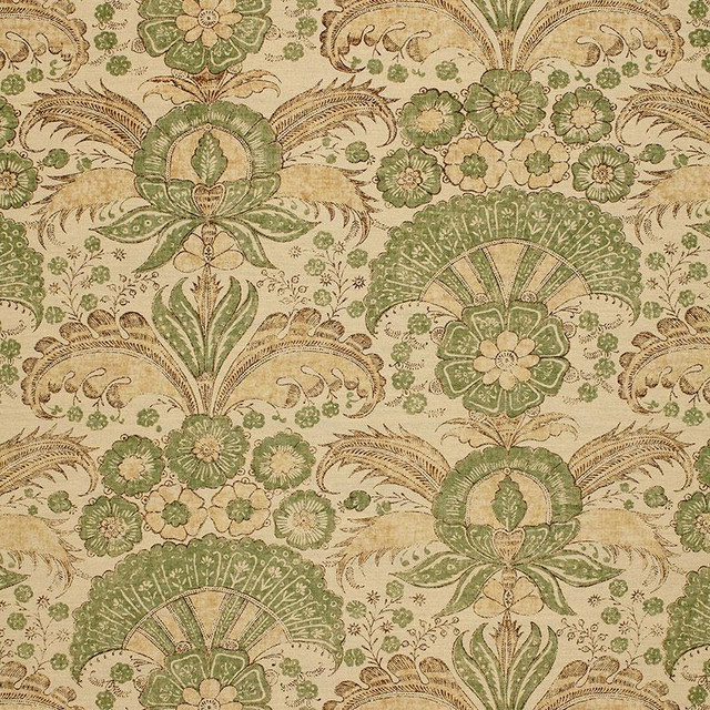 Calicut Mineral 1283001 by Schumacher Designer Fabric Malabar Hill 27.0" - Swanky Fabrics - Calicut Mineral 1283001 by Schumacher Designer Fabric Malabar Hill 27.0" - Swanky Fabrics -