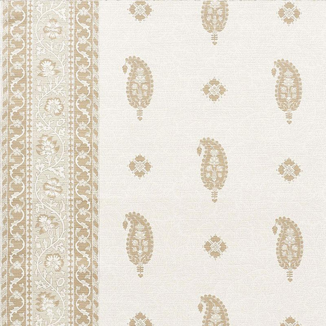 Ojai Paisley Neutral 177612 by Schumacher Designer Fabric Mark D. Sikes - Swanky Fabrics - Ojai Paisley Neutral 177612 by Schumacher Designer Fabric Mark D. Sikes - Swanky Fabrics -