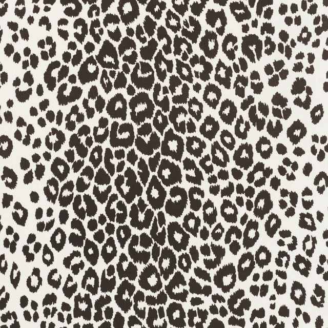 Iconic Leopard Indoor/Outdoor Graphite 177324 by Schumacher Designer Fabric Indooroutdoor-Ii-Prints-Wovens 100% Polyester Martindale 80,000 Horizontal: 27.25 and Vertical: 26.25 54.5 - Swanky Fabrics -
