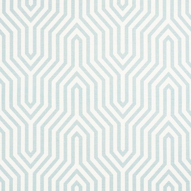 Vanderbilt Print Mineral 177270 by Schumacher Designer Fabric Mary Mcdonald 13.5" - Swanky Fabrics -