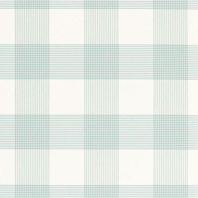 Antigua Plaid Capri 68031 by Schumacher Designer Fabric Calypso 8.88" - Swanky Fabrics -