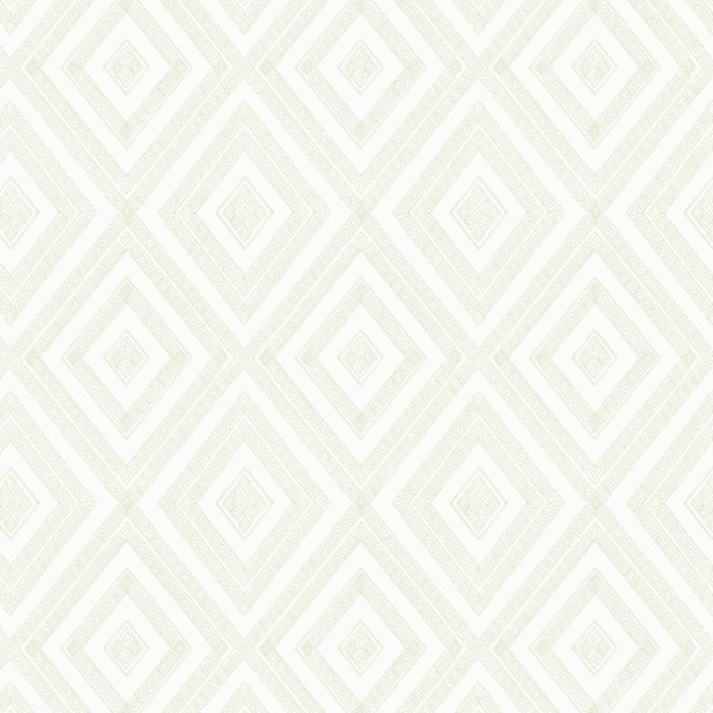 Intarsia 4 Oatmeal by Stout Designer Fabric Rainbow Library Eggshell/Sandstone 100% Cotton Embroidery INDIA Horizontal: 10.375 and Vertical: 12.875 51.87 in - Swanky Fabrics -