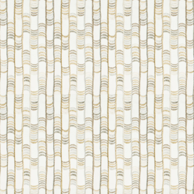Hitherto 4 Sandstone by Stout Designer Fabric Rainbow Library Toast/Driftwood 100% Cotton Embroidery INDIA Horizontal: 12.875 and Vertical: 6.375 51.87 in - Swanky Fabrics -