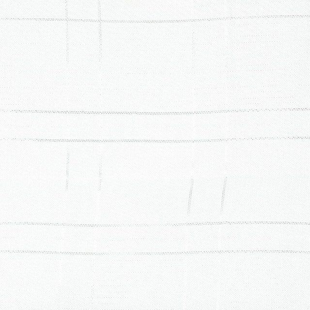 Omaha 1 Ivory by Stout Designer Fabric Sheer Essentials 100% Polyester CHINA FLAME RETARDANT-N.F.P.A. 701 SMALL SCALE Horizontal: 4.125 and Vertical: 3.875 110 in - Swanky Fabrics -