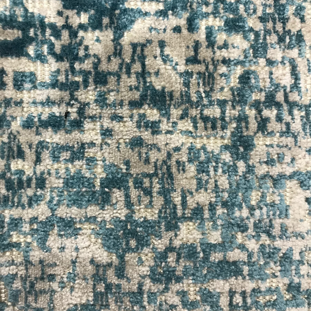 Bathsheba 1 Seaglass by Stout Designer Fabric Right On Trend Cut Velvets 56% Polyester 44% Spun Viscose INDIA FLAME RETARDANT-U.F.A.C. CLASS 1 (OR A) FLAME RETARDANT-N.F.P.A. 260A CLASS 1 CATB 117-2013 WYZENBEEK 50 000 DOUBLE RUB WEAR TEST (HEAVY DUTY) Horizontal: 0 and Vertical: 13.5 54 in - Swanky Fabrics -