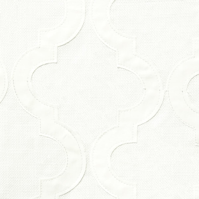 Berber 1 Frost by Stout Designer Fabric Rainbow Library Pearl/Parchment 100% Polyester CHINA Horizontal: 6 and Vertical: 5.75 57 in - Swanky Fabrics -