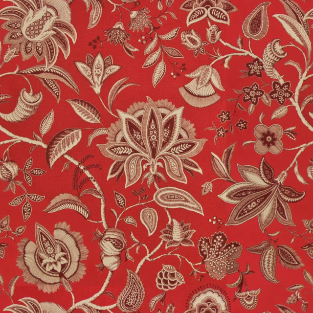Bolos 1 Crimson by Stout Designer Fabric Rainbow Library Blosom/Cranberry 100% Cotton PERU FLAME RETARDANT-U.F.A.C. CLASS 1 (OR A) CATB 117-2013 WYZENBEEK 24 000 DOUBLE RUB WEAR TEST (HEAVY DUTY) Horizontal: 27 and Vertical: 27 54 in - Swanky Fabrics -