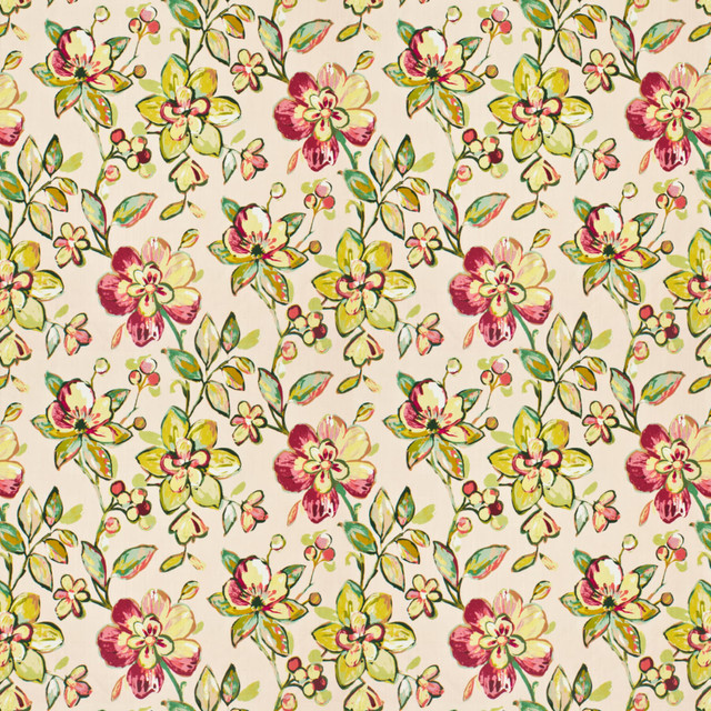 Nidus 1 Blossom by Stout Designer Fabric Rainbow Library Blush/Sorbet 100% Cotton INDIA FLAME RETARDANT-U.F.A.C. CLASS 1 (OR A) FLAME RETARDANT-N.F.P.A. 260A CLASS 1 CATB 117-2013 WYZENBEEK 20 000 DOUBLE RUB WEAR TEST (HEAVY DUTY) Horizontal: 27 and Vertical: 27 54 in - Swanky Fabrics -