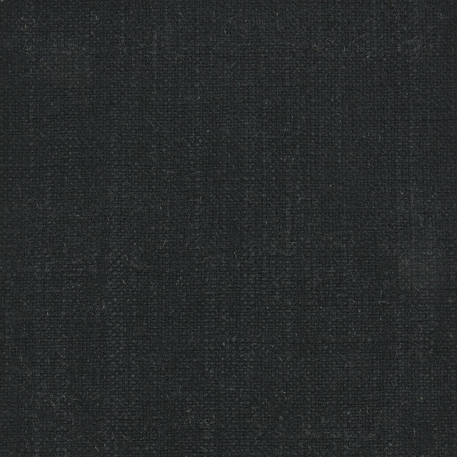 Nevada 4 Ebony by Stout Designer Fabric Linen Looks 36% Cotton 30% Polyester 17% Spun Viscose 17% Linen INDIA FLAME RETARDANT-CA BULLETIN 117-SECTION E FLAME RETARDANT-N.F.P.A. 260A CLASS 1 WYZENBEEK 30 000 DOUBLE RUB WEAR TEST (HEAVY DUTY) Horizontal: 0 and Vertical: 0 54 in - Swanky Fabrics -