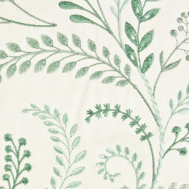 Excursion 1 Spa by Stout Designer Fabric Rainbow Library Bayberry/Seafoam 100% Cotton Embroidery INDIA Horizontal: 17.375 and Vertical: 15.125 51.88 in - Swanky Fabrics - Excursion 1 Spa by Stout Designer Fabric Rainbow Library Bayberry/Seafoam 100% Cotton Embroidery INDIA Horizontal: 17.375 and Vertical: 15.125 51.88 in - Swanky Fabrics -