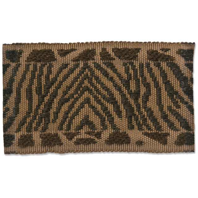 Odelia 1 Espresso by Stout Designer Trim New World Tapes & Borders 100% Spun Viscose CHINA Horizontal: 0 and Vertical: 0 2 in - Swanky Fabrics -