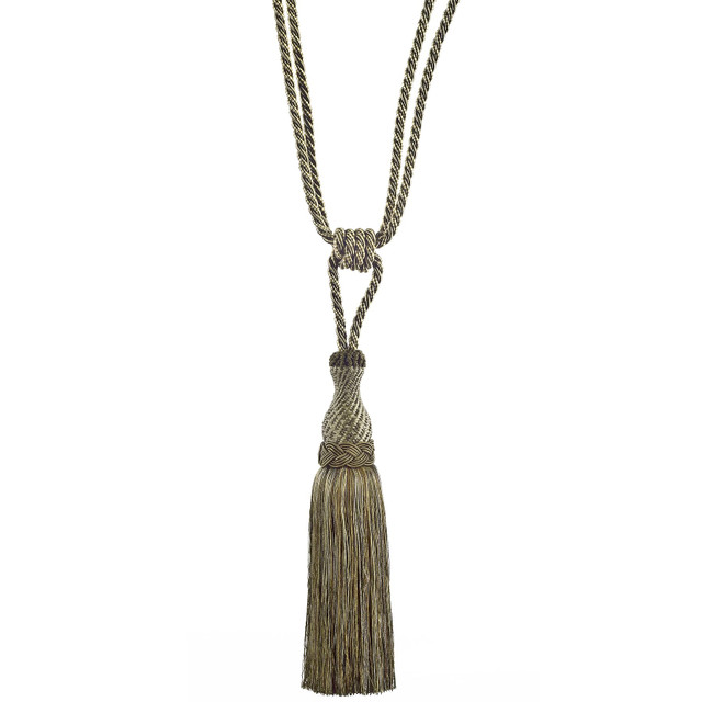 Espana 1 Driftwood by Stout Designer Trim Mystique Trim 91% Spun Viscose 9% Cotton CHINA Horizontal: 0 and Vertical: 0 11 in - Swanky Fabrics -