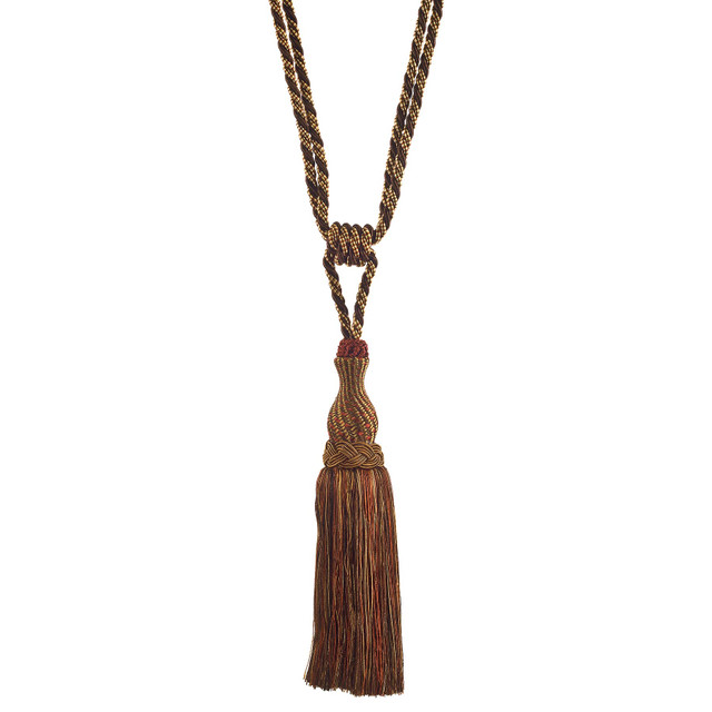 Espana 5 Bark by Stout Designer Trim Mystique Trim 91% Spun Viscose 9% Cotton CHINA Horizontal: 0 and Vertical: 0 11 in - Swanky Fabrics -