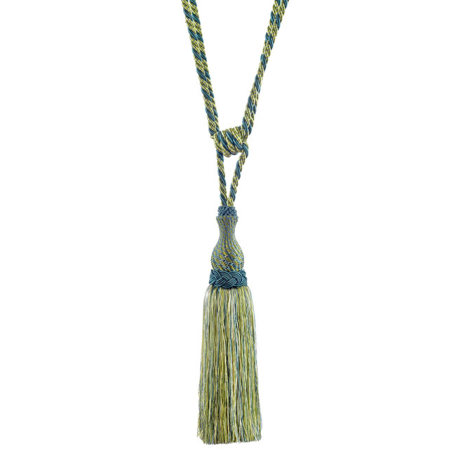 Espana 8 Sky by Stout Designer Trim Mystique Trim 91% Spun Viscose 9% Cotton CHINA Horizontal: 0 and Vertical: 0 11 in - Swanky Fabrics -