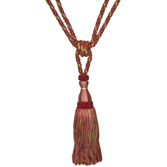 Pennant 32 Raspberry by Stout Designer Trim Art Of Design Trim Accessories 57% Spun Viscose 43% Cotton CHINA Horizontal: 0 and Vertical: 0 11 in - Swanky Fabrics -