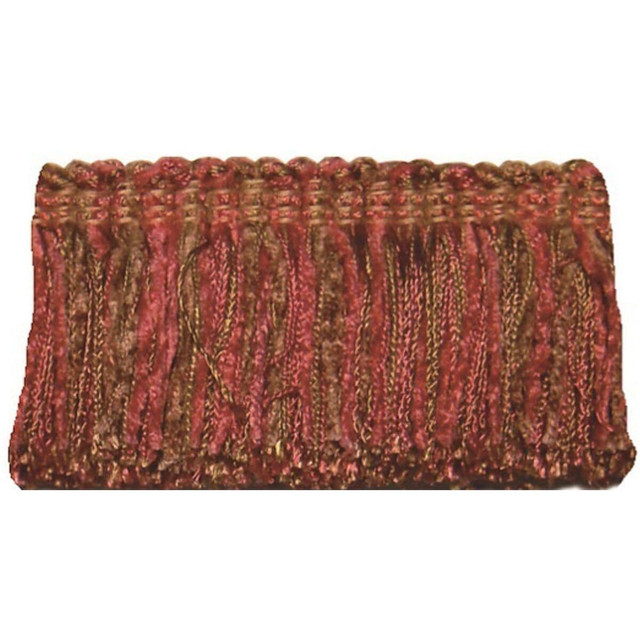 Raploch 4 Wine by Stout Designer Trim Enchantment Trim 77% Polyester 23% Cotton CHINA Horizontal: 0 and Vertical: 0 0 in - Swanky Fabrics -