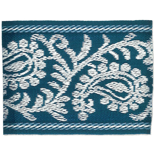 Recite 1 Wedgewood by Stout Designer Trim Harmony Trim 58% Polyester 42% Spun Viscose CHINA Horizontal: 0 and Vertical: 0 3 in - Swanky Fabrics -
